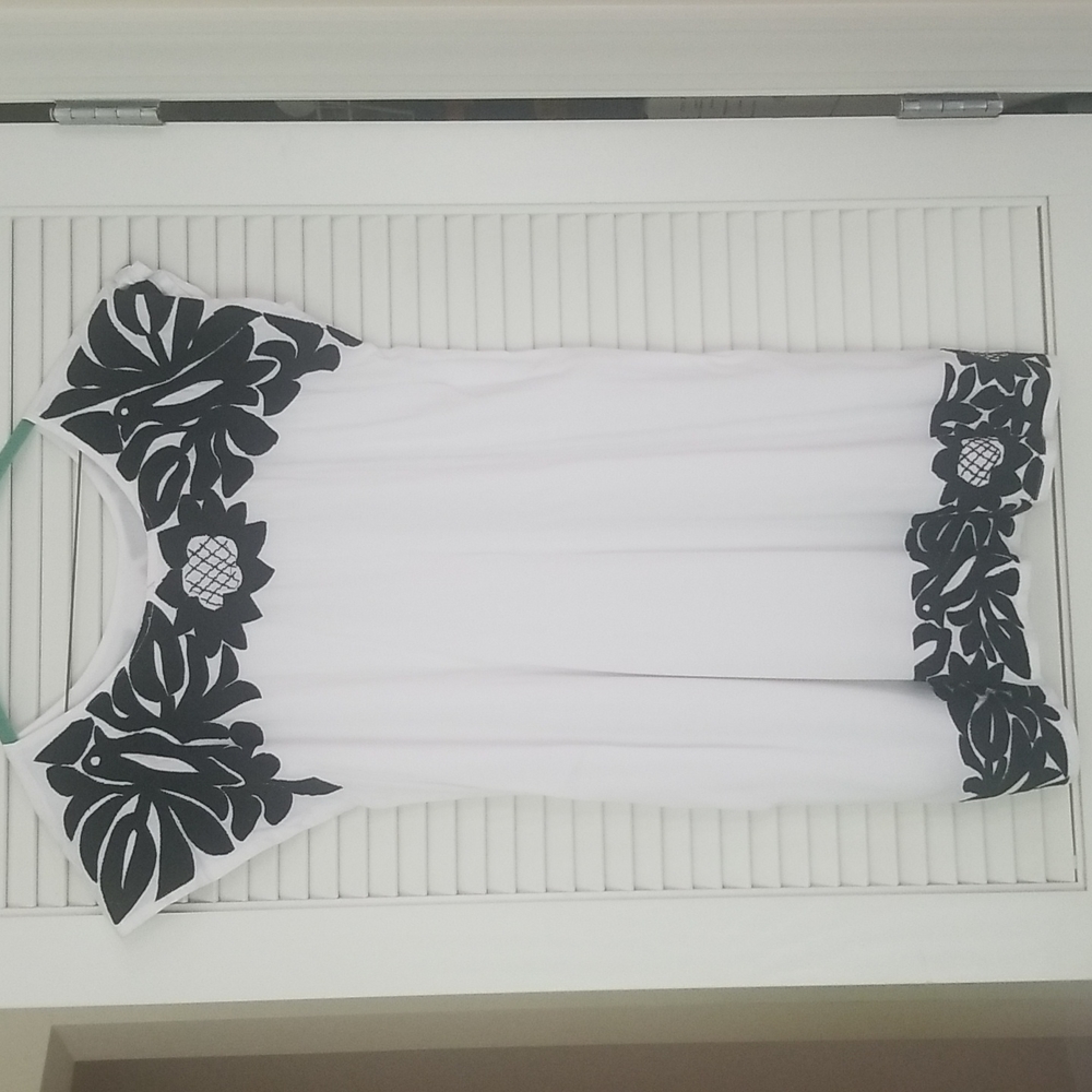White Embroidered Dress